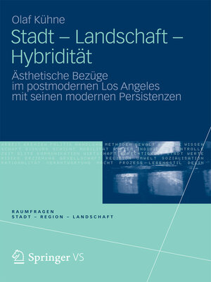 cover image of Stadt--Landschaft--Hybridität